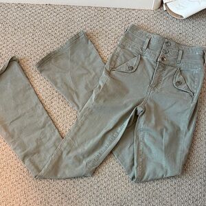 Veronica Beard Olive Jeans